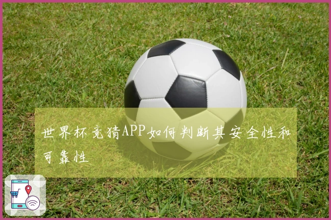 世界杯竞猜APP如何判断其安全性和可靠性